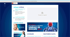 Desktop Screenshot of clinicasanmartinvm.com.ar
